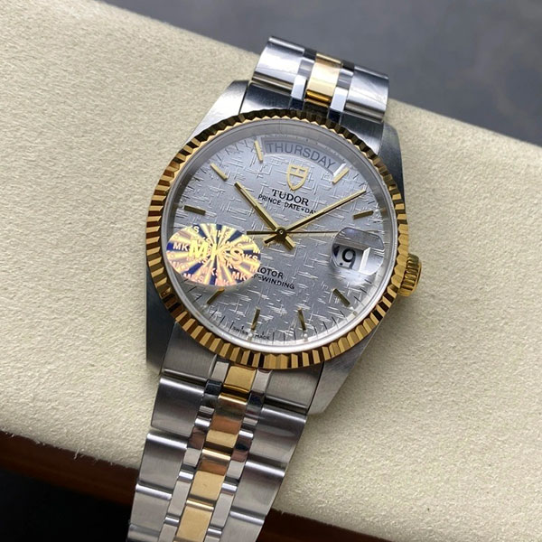 【MKS工場】 チューダーコピーn級 プリンス デイトデイ 76213 シルバーモザイク